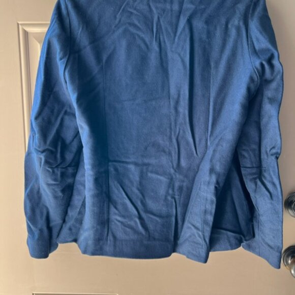 VTG Women's Blazer Royal Blue Size 13/14 - Picture 6 of 9